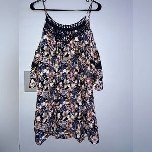 Floral Print Midi Dress